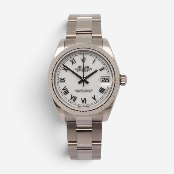 Rolex Datejust 31 18K White Gold Automatic Ladies Watch 178279