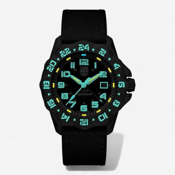 Luminox F-117 Nighthawk Stainless Steel Quartz Men's Watch XA.6421