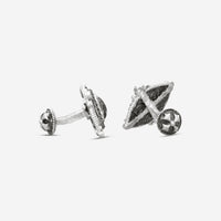 Armenta Romero Sterling Silver Multistone Cufflinks 18012