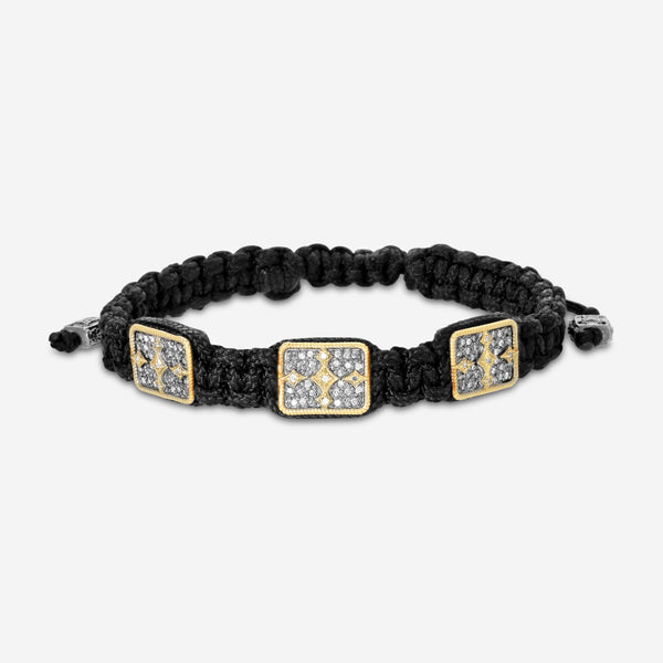 Armenta Romero 18K Yellow Gold & Sterling Silver Diamond Cord Bracelet 18065