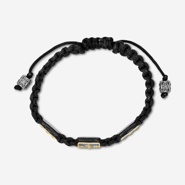 Armenta Romero 18K Yellow Gold & Sterling Silver Diamond Cord Bracelet 18065