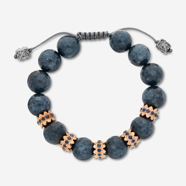 Armenta Rose World 14K Rose Gold & Sterling Silver Gemstone Beaded Bracelet 18270