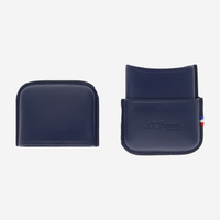S.T. Dupont Line 2 Blue Leather Lighter Case Pouch 183073