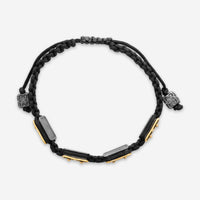 Armenta Romero 18K Yellow Gold & Blackened Sterling Silver Cord Bracelet 18384
