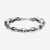 Armenta New World Blackened Sterling Silver Link Bracelet 18385