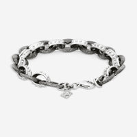 Armenta New World Blackened Sterling Silver Link Bracelet 18385