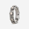 Armenta New World Sterling Silver Diamond Band Ring Sz. 7 18442