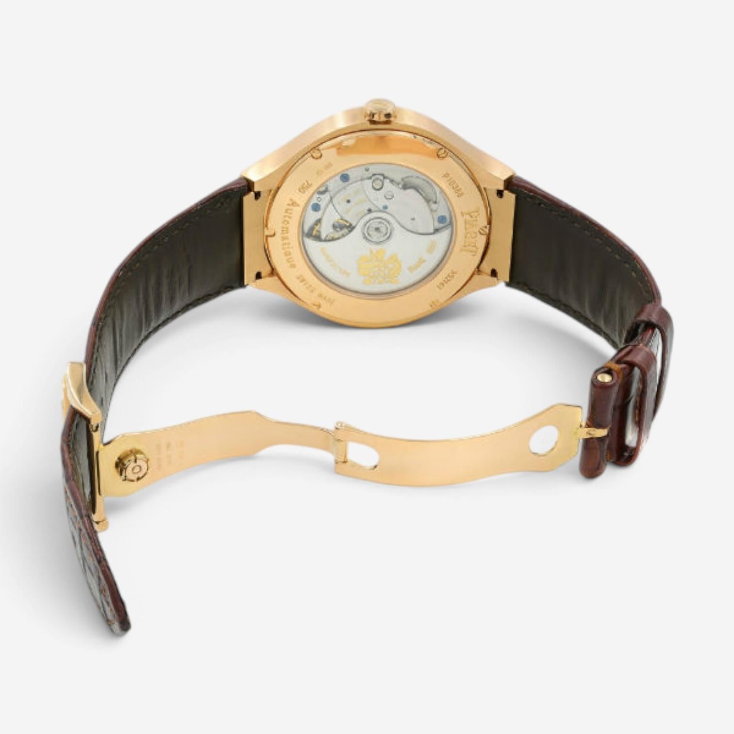 Piaget Polo 18K Rose Gold Automatic Men's Watch P10388