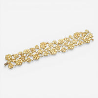 Suna 18K Yellow Gold Diamond Blossom Bracelet B3721Y