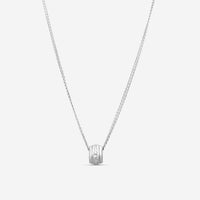 Chopard La Strada 18K White Gold Diamond Pendant Necklace 799399-1001
