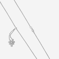 Suna 18K White Gold Ice Flower Pendant N7632W