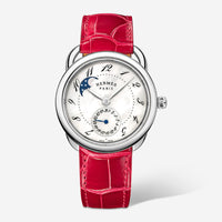 Hermès Arceau Petite Lune Stainless Steel Automatic Ladies Watch W041046WW00