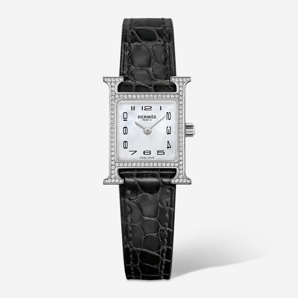 Hermès Heure H PM Stainless Steel Quartz Ladies Watch W053018WW00