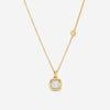 Roberto Coin New Barocco 18K Yellow & White Gold Diamond Pendant Necklace 7771466AJCHX