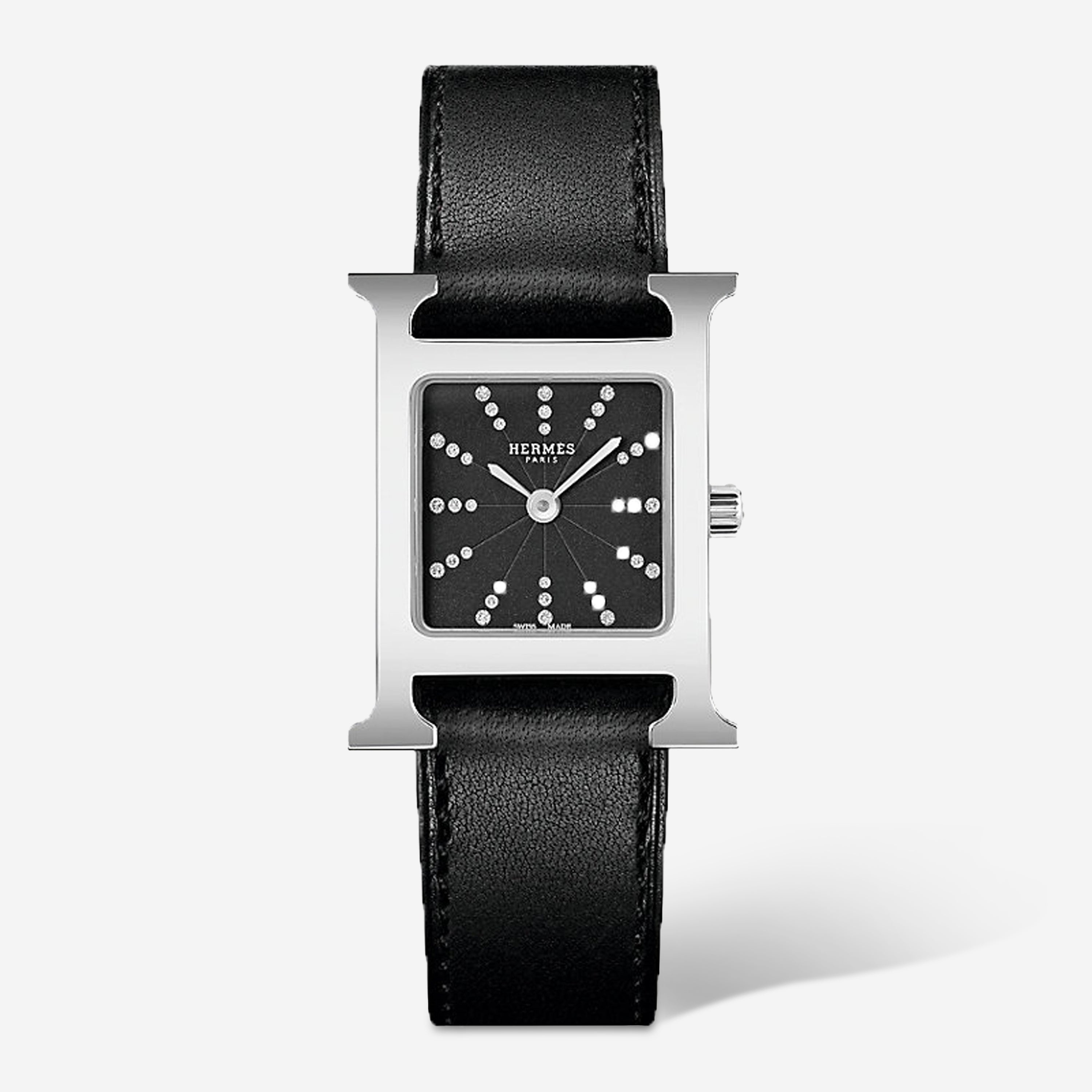 Hermès Heure H Quartz Stainless Steel Women's Watch W054093WW00