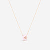 Damiani 18K Rose Gold &amp; Ceramic Diamond Pendant Necklace 20078429
