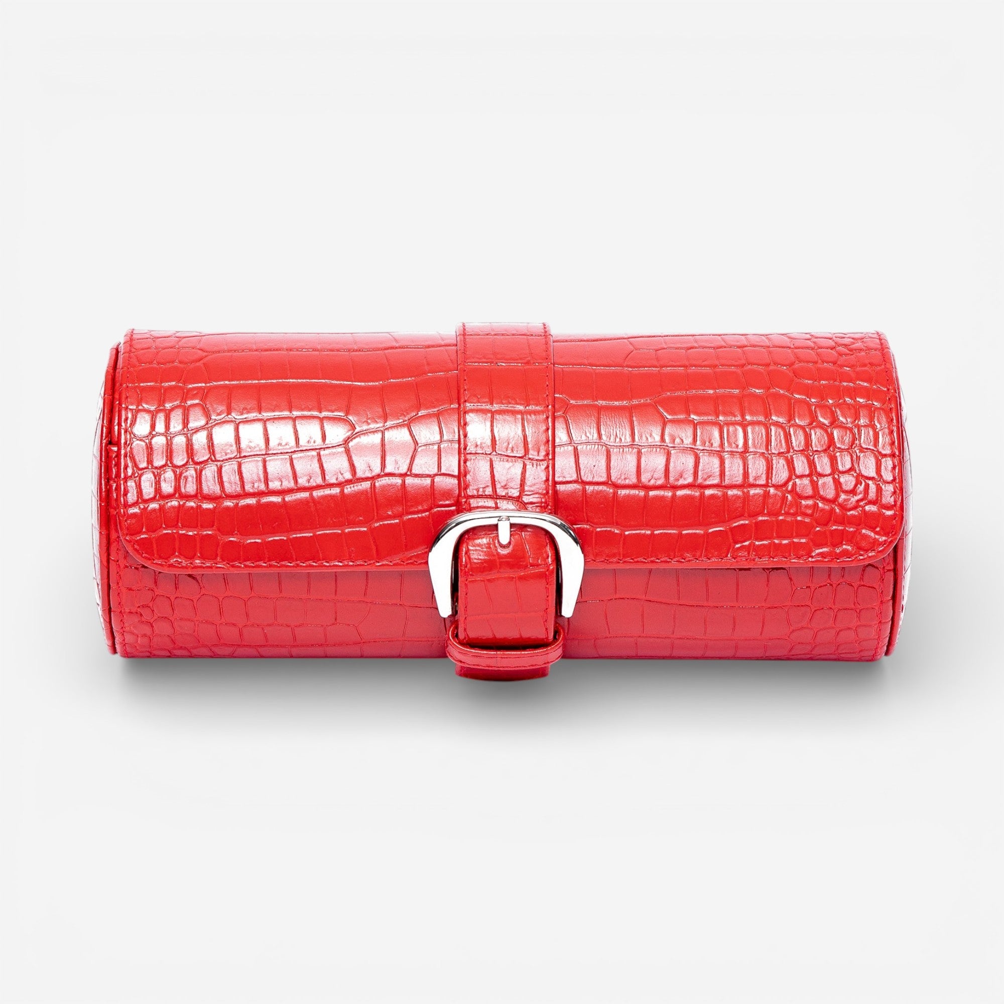 Rapport London Brompton Leather Three-Watch Roll D16