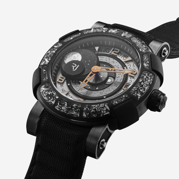 Romain Jerome Arraw 6919 Limited Edition Ceramic Moon Phase Automatic Men's Watch 1S45L.CZCR.8823.PR.ASN19