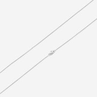 Damiani 18K White Gold Diamond Cross Pendant Necklace 20008881