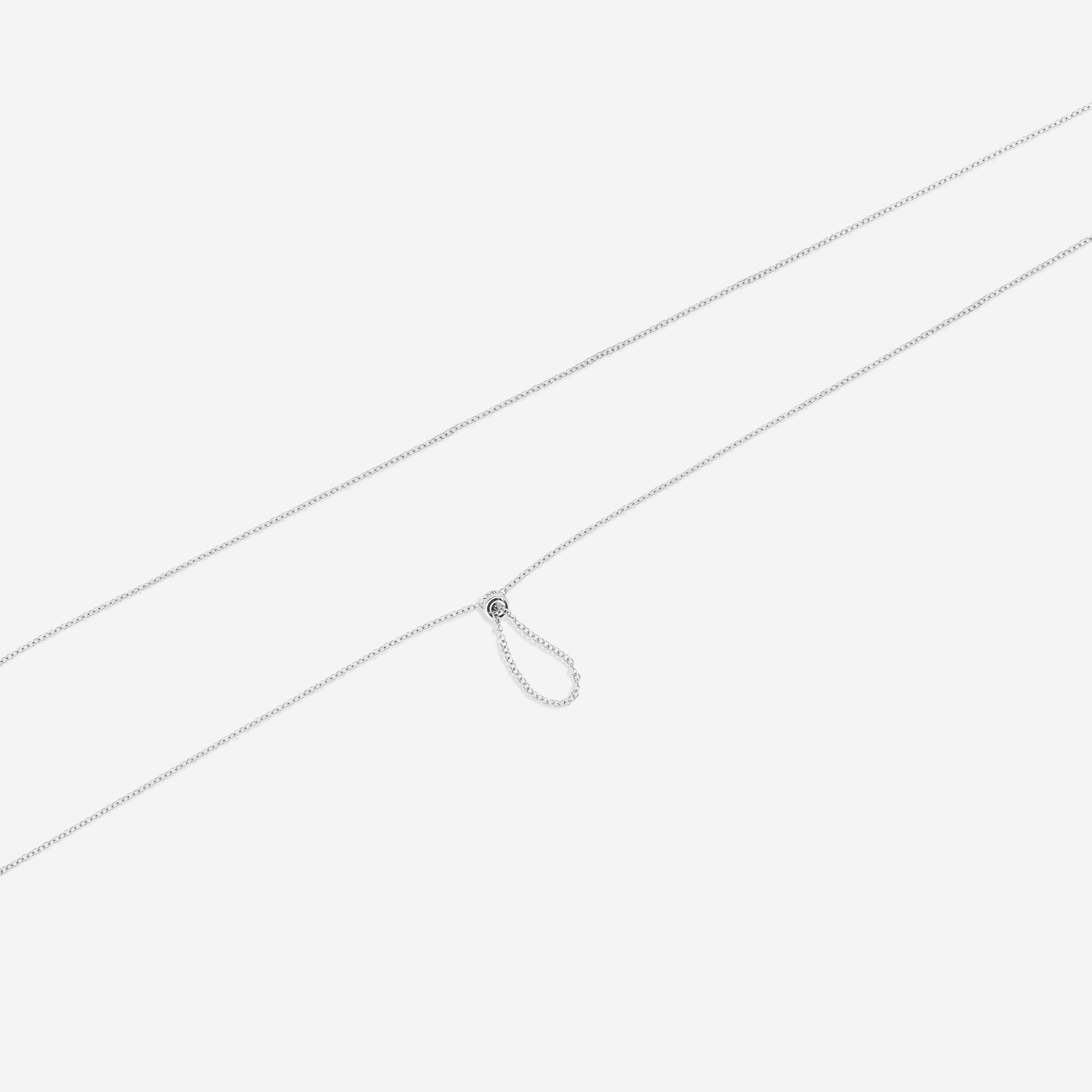 Damiani 18K Whıte Gold Diamond Pendant Necklace 20010374