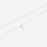 Damiani 18K Whıte Gold Diamond Pendant Necklace 20010374