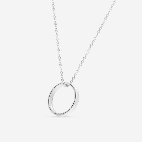 Damiani 18K Whıte Gold Diamond Pendant Necklace 20012010 - THE SOLIST