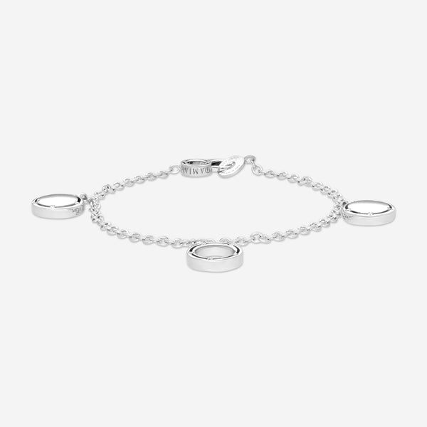 Damiani 18K White Gold Diamond Bangle Bracelet 20016564 - THE SOLIST
