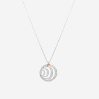 Damiani 18K White & Rose Gold Diamond Pendant Necklace 20023973