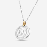 Damiani 18K Whıte Gold Diamond Pendant Necklace 20023976