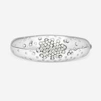Damiani 18K White Gold Diamond Bangle Bracelet 20039153