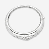 Damiani 18K White Gold Diamond Bangle Bracelet 20039153