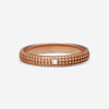 Damiani 18K Rose Gold Diamond Band Ring Sz. 7.75 20042328 - THE SOLIST