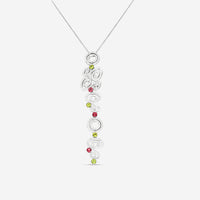 Casato 18K White Gold, Diamond and Tourmaline Pendant Necklace 33911