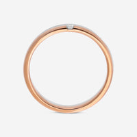 Damiani 18K Rose Gold and 18K White Gold, Diamond Band Ring 20048927 - THE SOLIST
