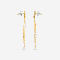 Casato 18K Yellow Gold, Brown and White Diamond Drop Earrings 323554