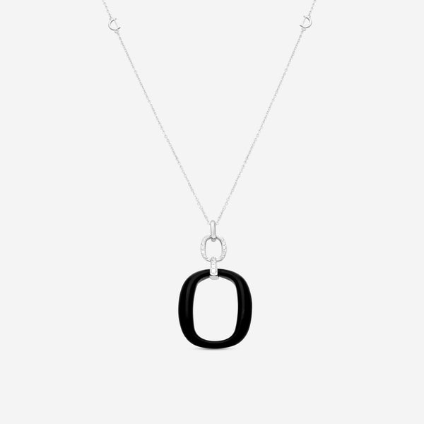 Damiani 18K Whıte Gold Diamond Pendant Necklace 20054700 - THE SOLIST
