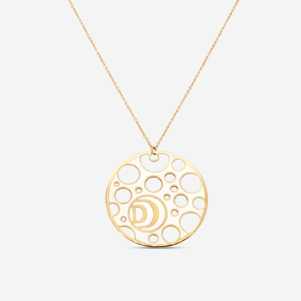 Damiani Damianissima 18K Rose Gold & Ceramic Diamond Pendant Necklace 20058576 - THE SOLIST