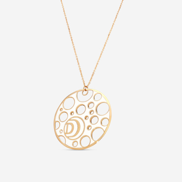 Damiani Damianissima 18K Rose Gold & Ceramic Diamond Pendant Necklace 20058576 - THE SOLIST