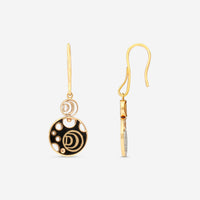 Damiani 18K Rose Gold & Ceramic Diamond Drop Earrings 20058578 - THE SOLIST