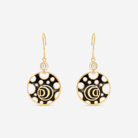 Damiani 18K Rose Gold & Ceramic Diamond Drop Earrings 20058582 - THE SOLIST