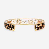 Damiani 18K Rose Gold & Ceramic Diamond Cuff Bracelet 20059247 - THE SOLIST