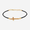 Damiani 18K Rose Gold & Brown Leather Diamond Cord Bracelet 20062149 - THE SOLIST