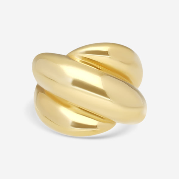 Damiani 18K Yellow Gold Diamond Band Ring Sz. 6.25 20062758 - THE SOLIST