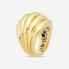 Damiani 18K Yellow Gold Diamond Band Ring Sz. 6.25 20076810 - THE SOLIST
