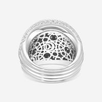 Damiani 18K White Gold Diamond Ring Sz. 6 20000649