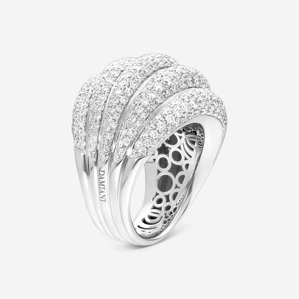 Damiani 18K White Gold Diamond Ring 20000649 - THE SOLIST