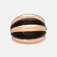 Damiani 18K Rose Gold Diamond Band Ring Sz. 6.25 20076819 - THE SOLIST