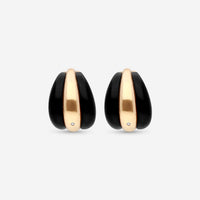 Damiani 18K Rose Gold Diamond Huggie Earrings 20076821 - THE SOLIST