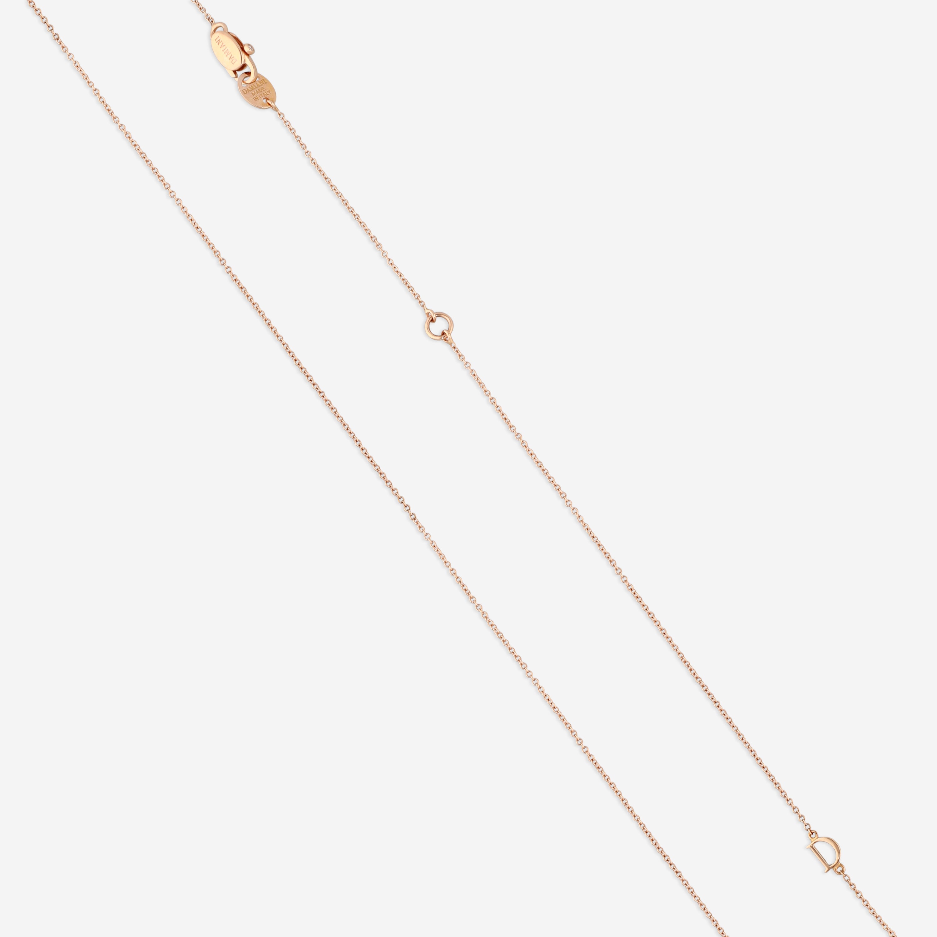Damiani 18K Rose Gold Diamond Pendant Necklace 20076844 - THE SOLIST