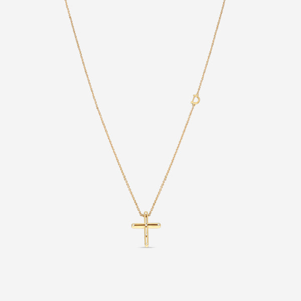 Damiani 18K Yellow Gold Diamond Pendant Necklace 20076845